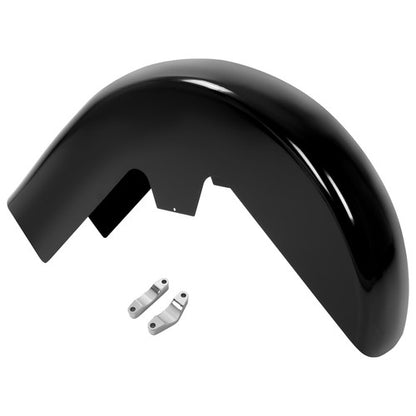 Solid Spare 26" Wheel Wrap Front Fender For Harley Davidson Touring Bagger Softail Electra