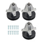 Solid Spare 3 Pack Spindle Assembly For MTD Cub Cadet Troy Bilt 918-06978 618-06978 285-705