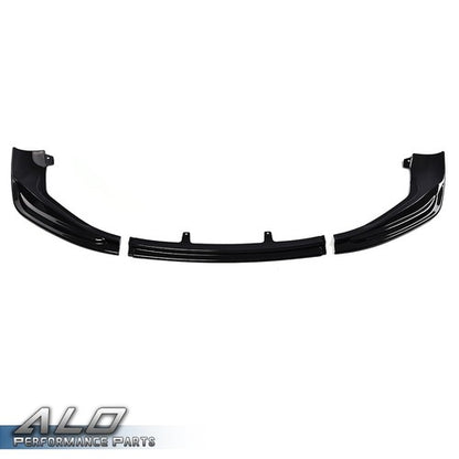 Solid Spare Fit For 14-16 Lexus IS250 IS350 IS300 F-Sport Front Bumper Lip Carbon Look