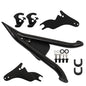 Solid Spare For CVO Road Glide Road King Street Glide Black 22 Inch Backrest Sissy Bar NEW
