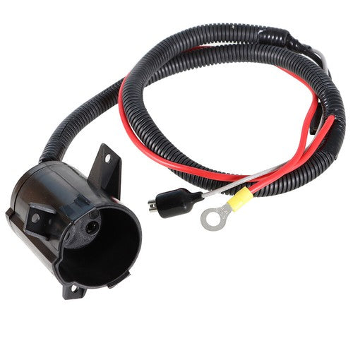 Solid Spare For Club Car Precedent Electric Carts 2004+ DC Charger Plug Receptacle 48V