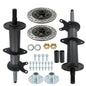 Solid Spare 40" Rear Axle Kit ?3 Stud Hub?For 5" wheels For Go Kart Golf Cart ATV