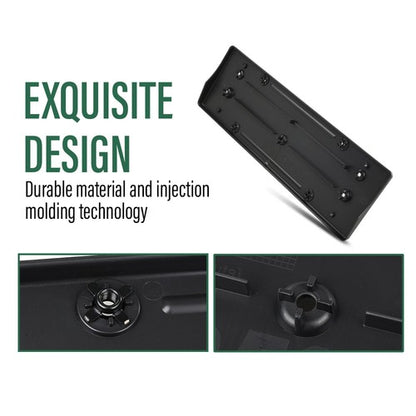 Solid Spare Fit For 2010-2019 Jaguar XJ Front Bumper License Plate Bracket C2D30836