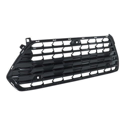Solid Spare Gloss Black Plastic Grill W/ Sensor Holes Front Grille For Grand Highlander 2024