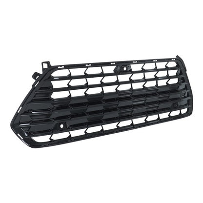 Solid Spare Gloss Black Plastic Grill W/ Sensor Holes Front Grille For Grand Highlander 2024
