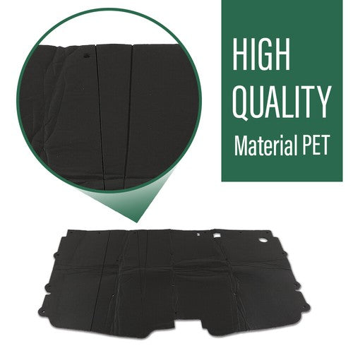 Solid Spare Hood Insulation Pad 1/2" With Clips Fit For 88-98 Chevrolet C1500 C2500 C3500