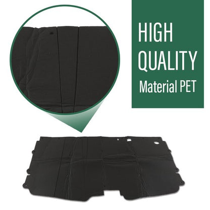 Solid Spare Hood Insulation Pad 1/2" With Clips Fit For 88-98 Chevrolet C1500 C2500 C3500