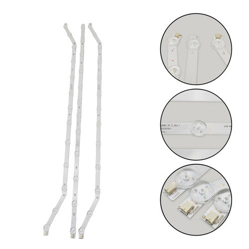 LED Strip for Samsung UE40h5303 D3GE-400SMA-R2 D3GE-400SMB-R2 BN96-28766A 28767A