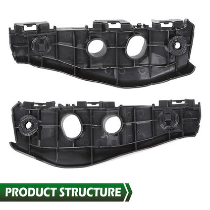 Solid Spare Fits 2009 2010 Toyota Corolla Front Bumper Retainer Support Bracket Left+Right