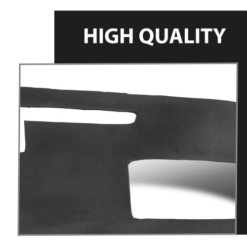 Solid Spare TPE Dashboard Dash Cover Cap Overlay Black Fit For 2006-2013 Lexus IS250 IS350