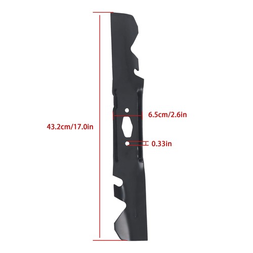 Solid Spare Lawn Mower Blade 3 Pcs For Cub Cadet 742P05094-X 490-110-C204 742-05094-X
