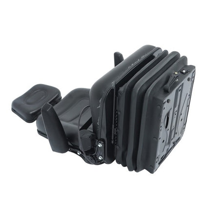 Solid Spare Suspension Adjustable Forklift & Tractor Seat Backrest Armrest Safety Belt