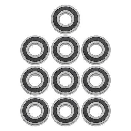 Solid Spare 10Pcs 6306-2RS Deep Groove Ball Bearings 30mm Inner Dia 72mm OD 19mm Bore Sealed