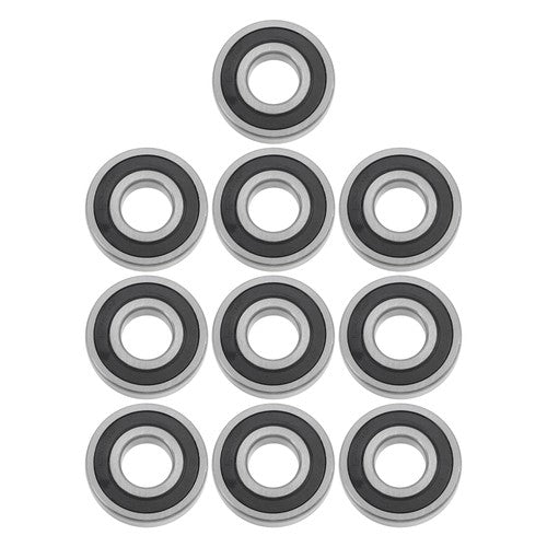 Solid Spare 10Pcs 6306-2RS Deep Groove Ball Bearings 30mm Inner Dia 72mm OD 19mm Bore Sealed