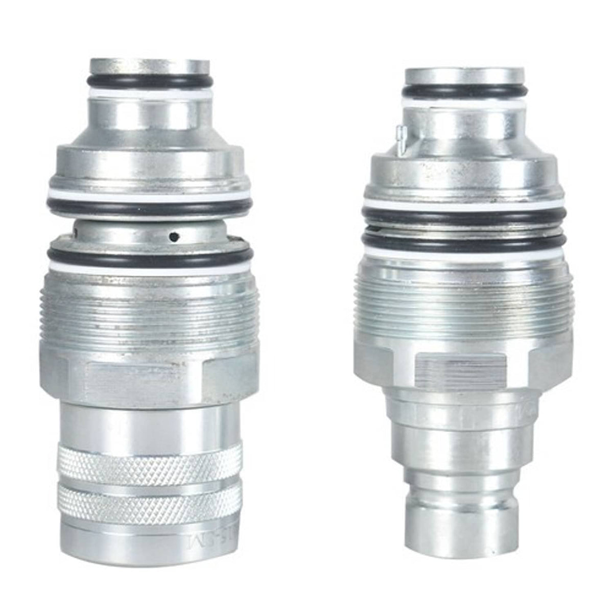 Solid Spare For Bobcat T140-T595 Male & Female Flat Face Coupler Kit 6679837 6680018