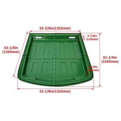 Solid Spare Cab Roof fits John Deere 2140 2350 2355 2550 8430 8440 8450 8630 8640 8650 8850