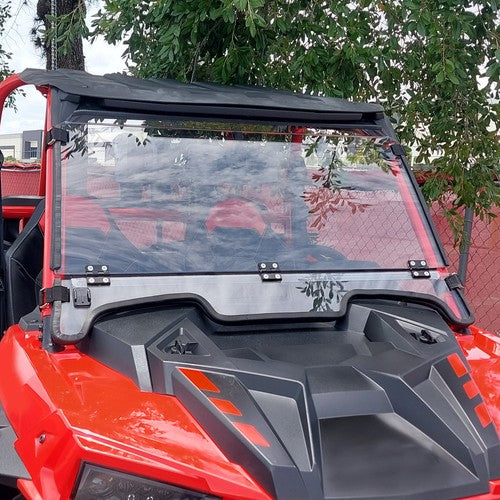 Solid Spare Heavy Duty Full Flip Down Windshield For Polaris RZR XP 1000/ 4 1000 2019-2023
