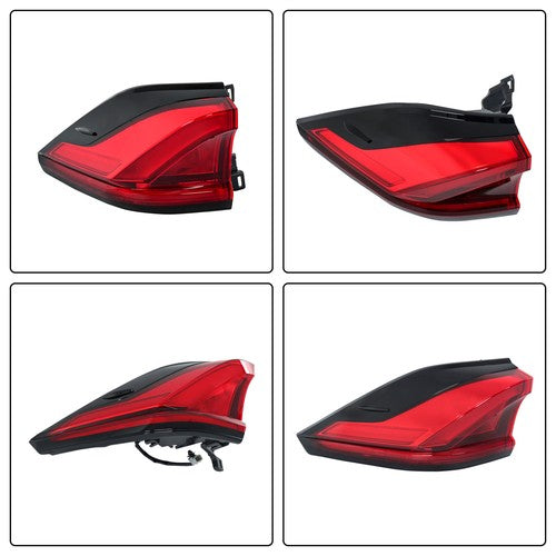 Solid Spare Single Left For Grand Highlander 2024 LH Tail Light Replacement Lamp LED Clear