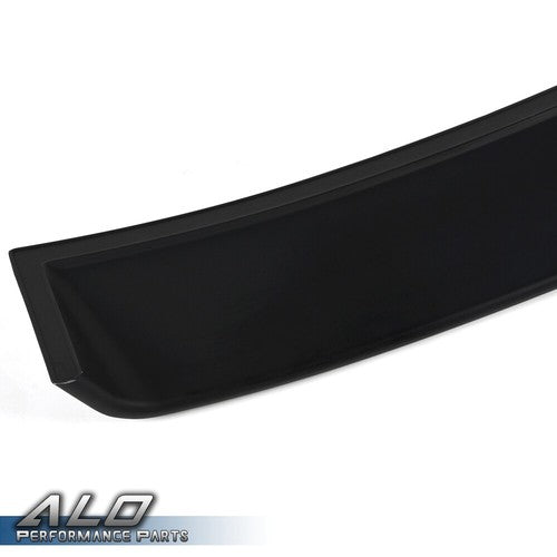 Solid Spare Fit For 18-20 Honda Accord 4-Door Rear Window Roof Spoiler Visor Wing Black
