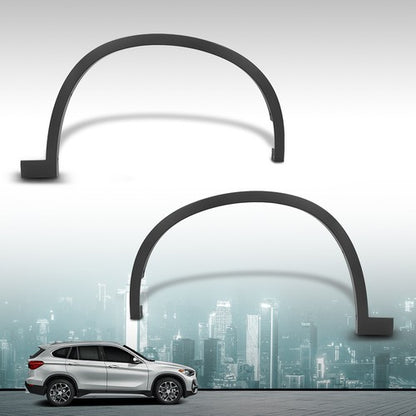 Solid Spare Front Left+Right Fender Flare Wheel Arch Molding Fit For 2016-2022 BMW X1