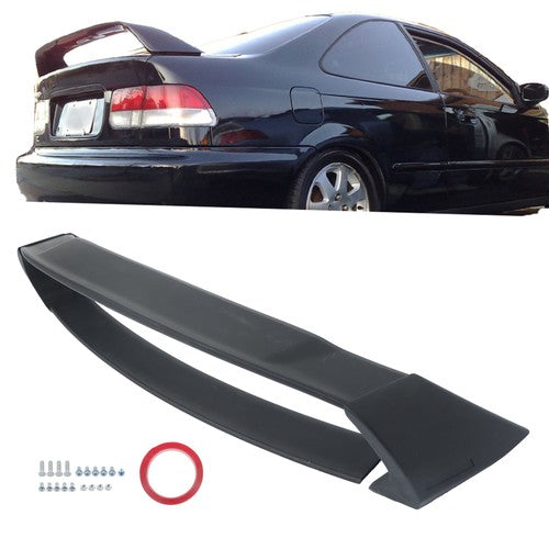Solid Spare New For Honda Civic Sedan 2006-2011 Rear Trunk Spoiler Wing Replacement Durable
