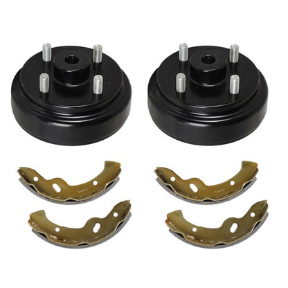 Solid Spare Rear Brake hub Drums Brake Shoe Kit For EZGO TXT Electric Golf Cart 96+ 70795G01