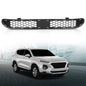 Solid Spare Front Bumper Lower Grille Grill Black Fit For For 2019-2020 Hyundai Santa Fe