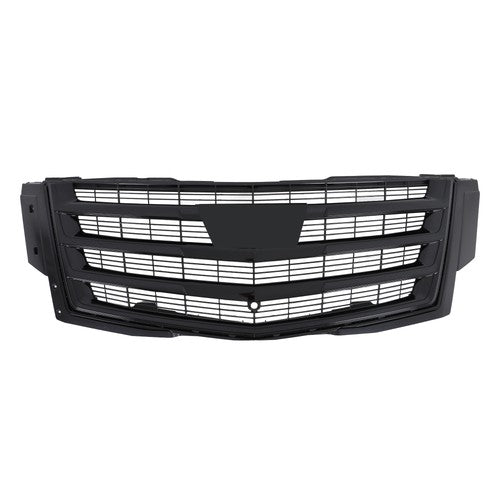 Solid Spare Fit For Cadillac Escalade 2015-2020 3Pcs New Plastic Front Center Mesh Grille