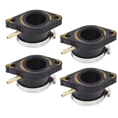 Solid Spare Carburetor Intake Manifold Boot Set For Yamaha XJ550 Maxim Seca XJ550R 1981-1983