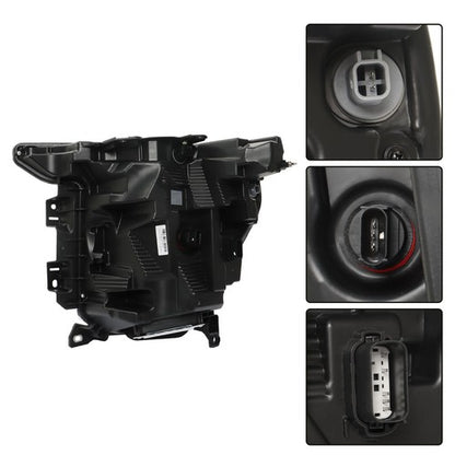 Solid Spare LED Housing Fit For 2021-2022 Ford F150 pickup Left+Right Headlights Replacement