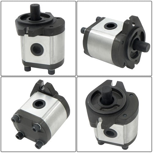 Solid Spare Hydraulic Gear Pump 4-12GPM SAE A-2 3/4" Keyed Shaft CCW Cast Iron Flange