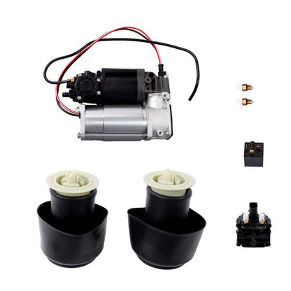 Solid Spare For BMW 550i NEW Rear Air Suspension Spring Bag Compressor Valve Block Kit 10-16