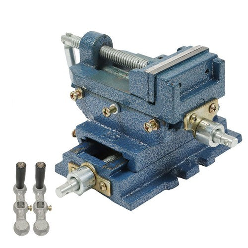 Solid Spare 3" Cross Slide Vise Drill Press Metal Milling Heavy Duty Clamp Machine 2 Way X-Y