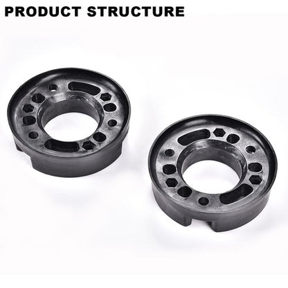Solid Spare Fit For 2004-2008 Ford F-150 Pickup 2WD/4WD 2.5" Molded Front Leveling Lift Kit
