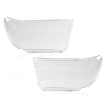 Solid Spare Fit For 07-13 Toyota Tundra 08-17 Sequoia Headlight Headlamp Replacement Lens