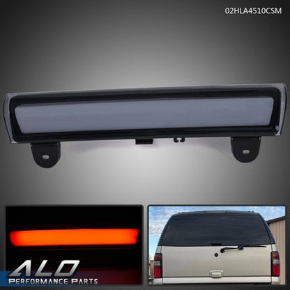 Solid Spare Smoked Lens LED Strip 3rd Third Brake Light Fit For 00-06 Chevy Suburban Tahoe