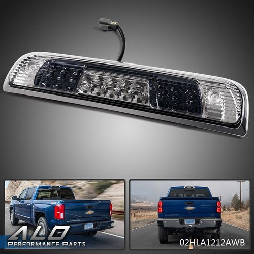 Solid Spare FIT FOR 14-18 CHEVY SILVERADO GMC SIERRA LED 3RD THIRD BRAKE CARGO LIGHT
