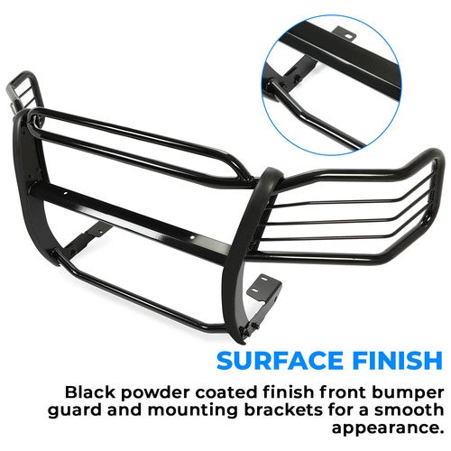 Solid Spare Fits 2003-2017 Ford Expedition Front Bumper Bar Grill Guard Brush Black Push