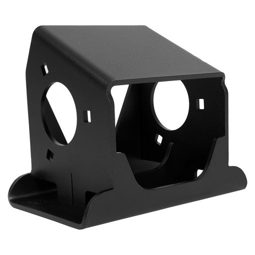 Solid Spare Trailer Tongue Jack Bolt-On Relocation for 3-Bolt/ A-Frame Tongue Jack Tailgate