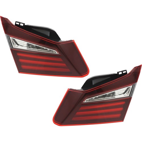 Pair Inner Tail Light For 2016-2017 Honda Accord Sedan Driver and Passenger Side