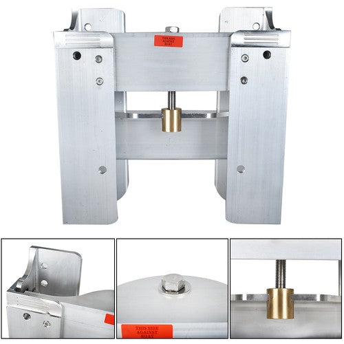 Solid Spare Jack Plate JPL4400 Adjustable 4'' Outboard Boat Jack Plate