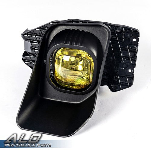 Solid Spare Fit For 11-16 Ford F250 F350 F450 XLT Super Duty Yellow Bumper Fog Lights+Switch
