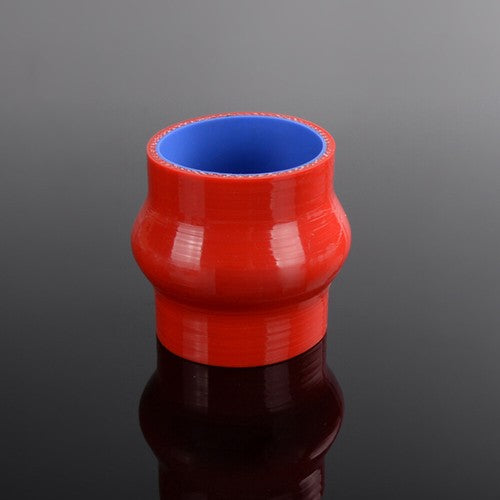 Solid Spare Fit For 51mm Hump Straight Silicone Red Hose Intercooler Coupler Tube Pipe