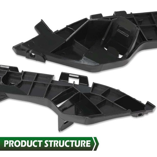 Solid Spare Fit For 2009-2013 Toyota Corolla 2pcs Rear Bumper Retainer Driver+Passenger Side