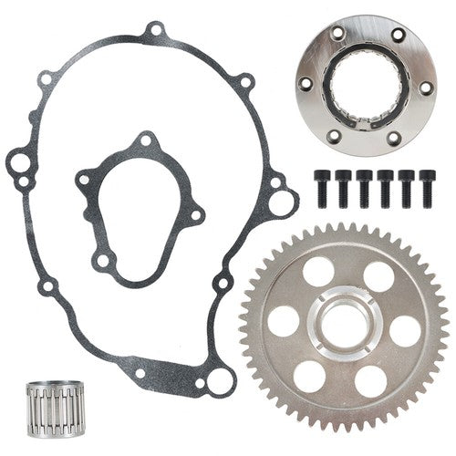Solid Spare Starter Clutch One-Way Bearing Gear Kit for Yamaha Raptor 660R 2001 2002 2003