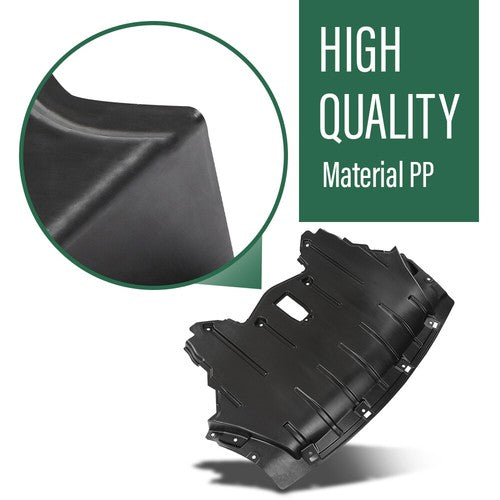 Solid Spare Front Engine Splash Shield Guard Under Cover BM1228177 Fit For 11-13 BMW E70 X5