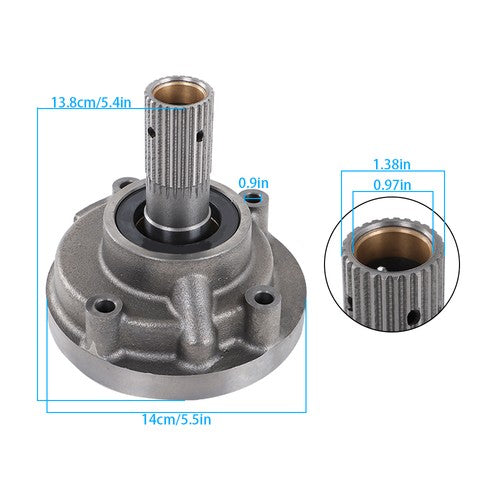 Solid Spare Transmission Charge Pump 119994A1 A183272 For Case 550 550E 650 855E 850E 550G