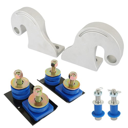 Solid Spare Fit For Peterbilt 379 378 Lower Hood Pivot Kit &Engine Hood Hinge Pivot Bolt Kit