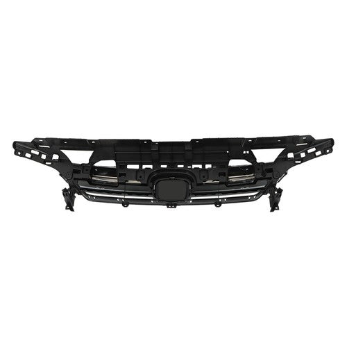 Solid Spare Factory Style Front Bumper Upper Grille Grill Plastic For Honda Accord 2021-2023