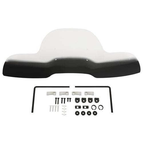 Solid Spare 2-Tone ATV Windshield Windscreen For Polaris Arctic Cat CAN-AM Fourtrax Grizzly